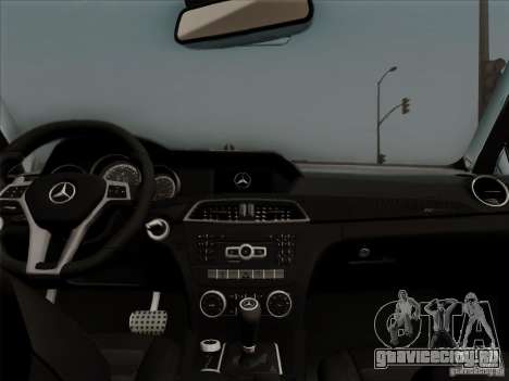 Mercedes Benz C63 AMG Coupe Presiden Indonesia для GTA San Andreas