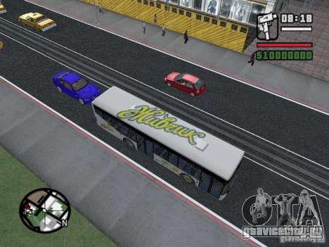 ЛАЗ ИнтерЛАЗ 12 для GTA San Andreas