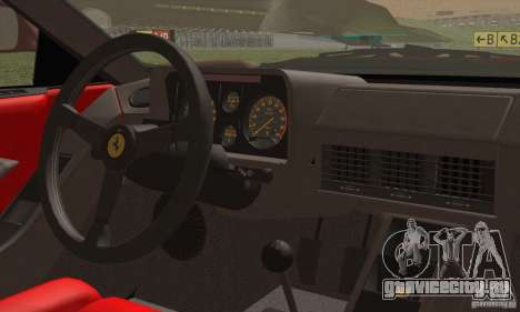 Ferrari Testarossa 1986 для GTA San Andreas