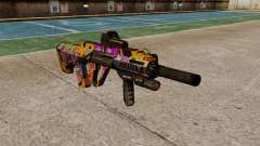 Автомат Steyr AUG-A3 Optic Graffitti для GTA 4
