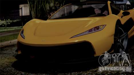 GTA 5 Progen T20 IVF для GTA San Andreas
