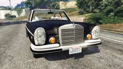 Mercedes-Benz 300SEL 6.3 v1.2.3 для GTA 5