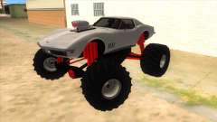 1968 Chevrolet Corvette Stingray Monster Truck для GTA San Andreas