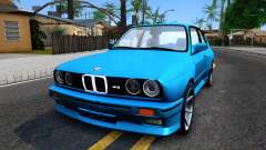 BMW M3 E30 бирюзовый для GTA San Andreas