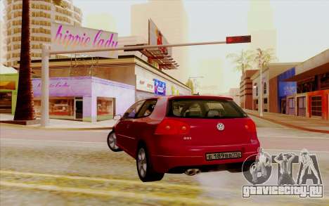 Volkswagen Golf GTI для GTA San Andreas
