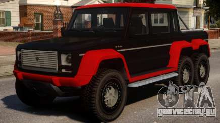 Benefactor Dubsta 6x6 Alternate для GTA 4