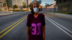 Bfyst в защитной маске для GTA San Andreas