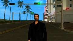 Томми Версетти в черном костюме для GTA Vice City